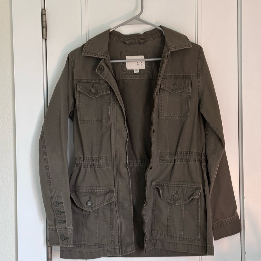 THE green jacket of 2016!!! Target Women's Utility Jacket in Olive Size XS